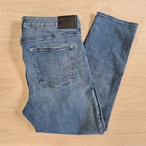 Express Men's Athletic Slim Blue Jeans